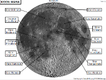 Figura 1 Lunar Maps – Howard L. Cohen - click per ingrandire