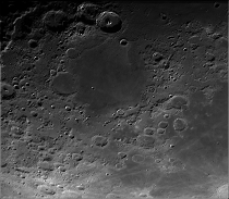 Figura 5 Foto superficie lunare catturata da Fecchio Riccardo il 20/12/2020 - click per ingrandire