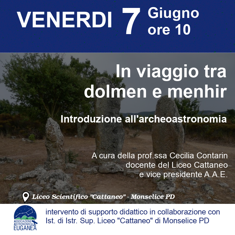 archeoastronomia liceo cattaneo