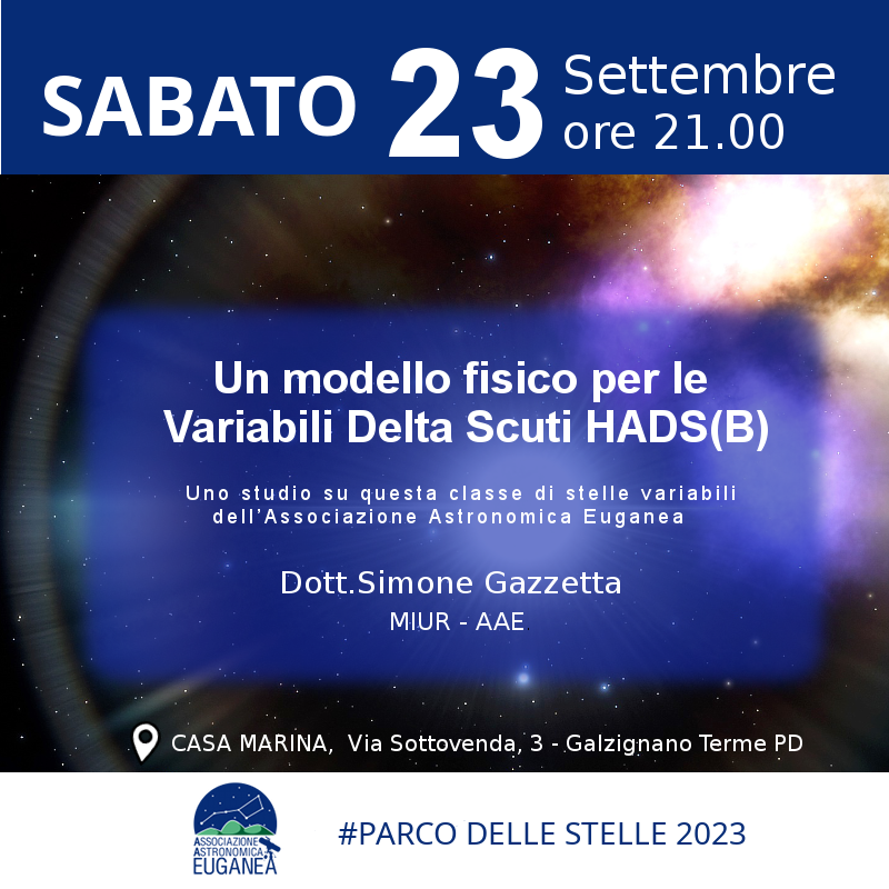 Variabili Delta Scuti - Settembre 2023