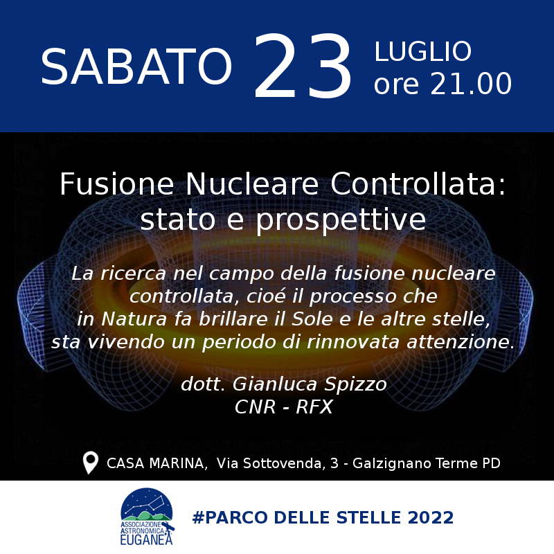Fusione nucleare - luglio 2022