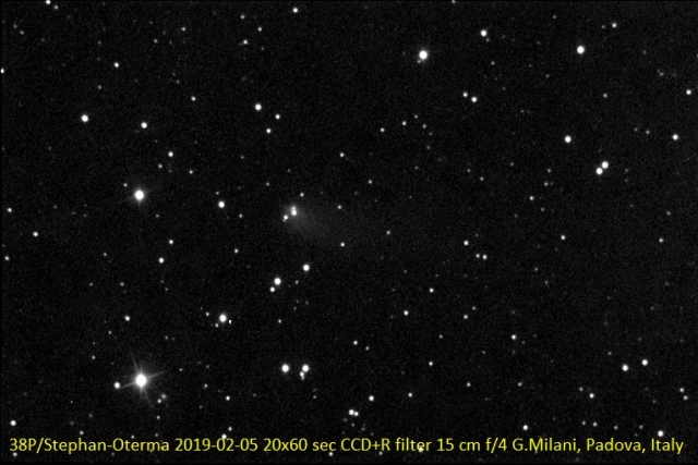 cometa 38P/Stephan-Oterma
