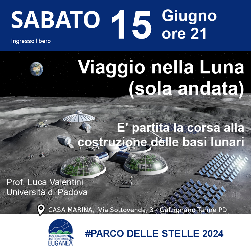 Viaggio nella luna - basi lunari