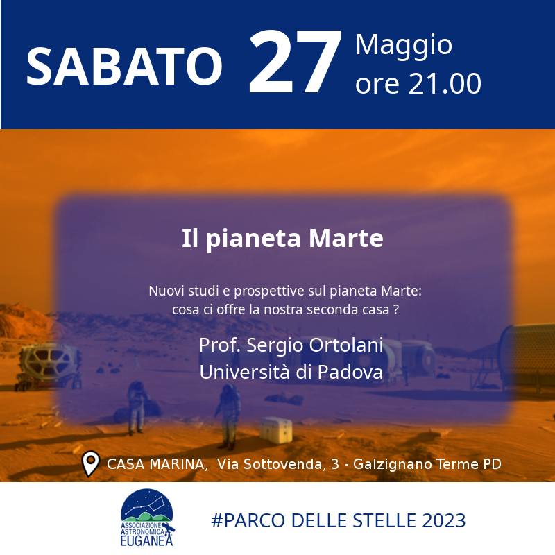 Il pianeta Marte - maggio 2023