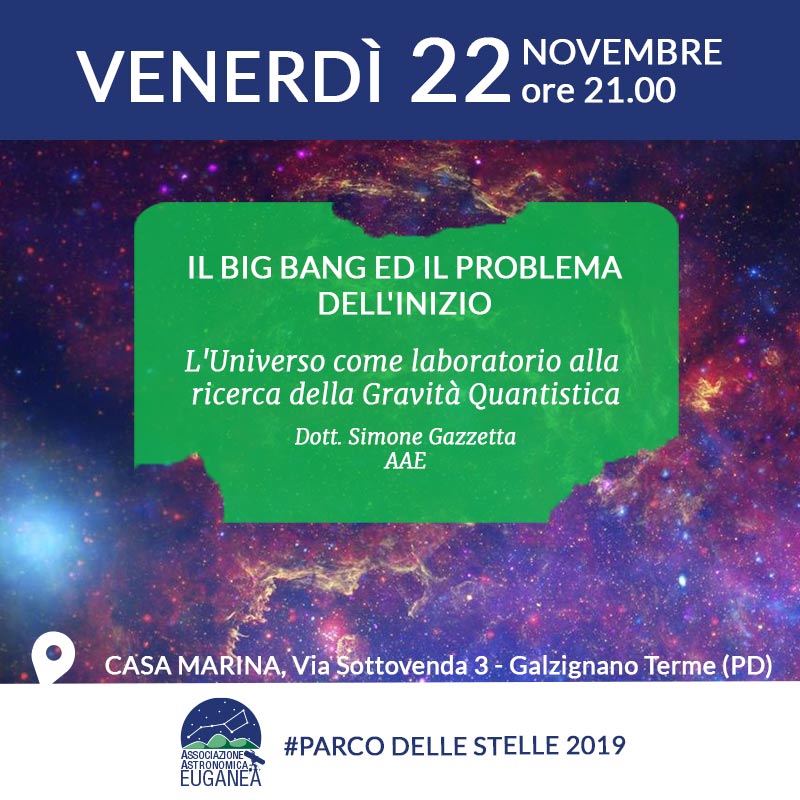 Il Big Bang ed il problema dell'inizio