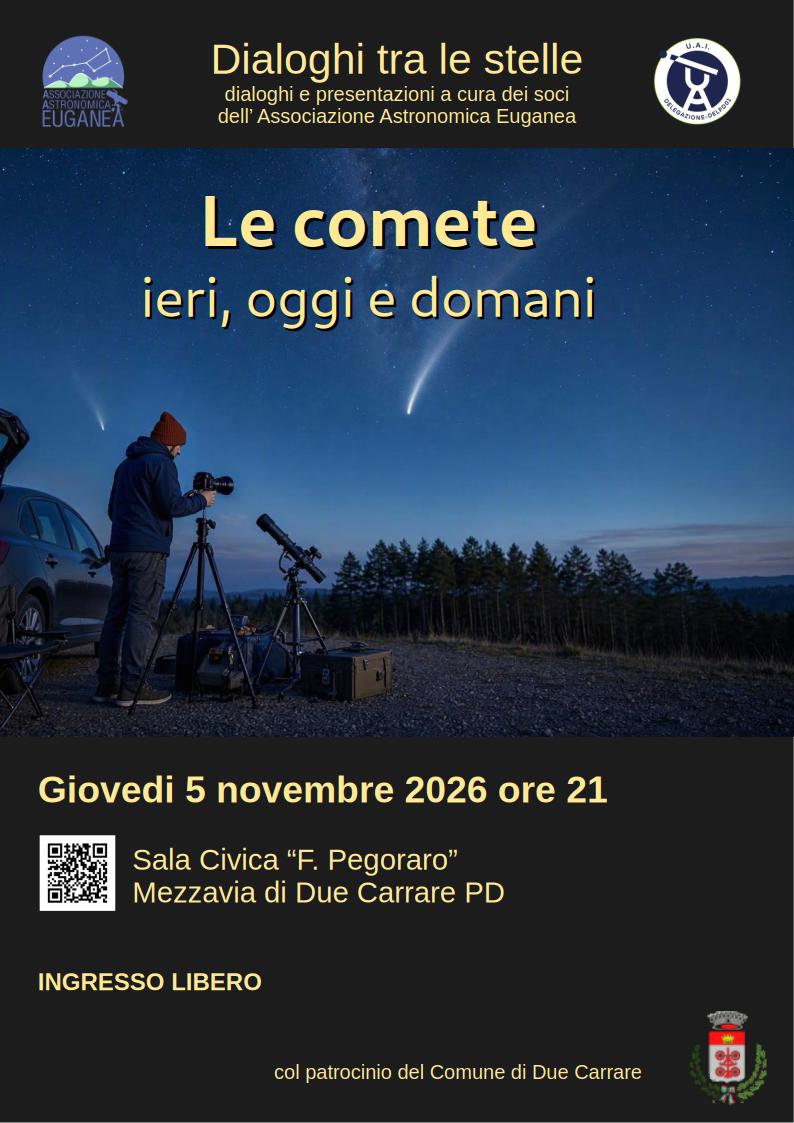 Le comete; ieri, oggi e domani