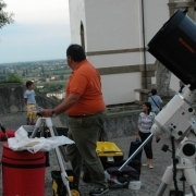 telescopi in montaggio