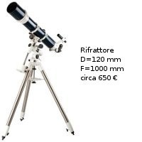 Telescopio rifrattore